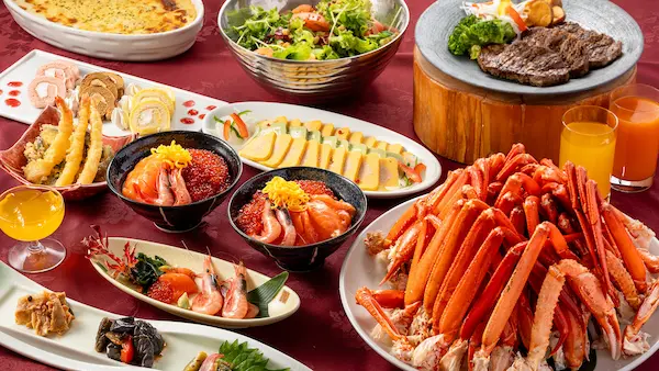 札幌北広島クラッセホテル(北広島)北海道の海鮮食べ放題ホテル15選!夕食バイキングが美味しい宿