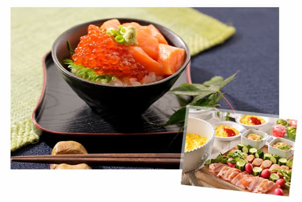 洞爺サンパレス リゾート&スパ(グランベルホテルズ&リゾーツ)(洞爺湖)北海道の海鮮食べ放題ホテル15選!夕食バイキングが美味しい宿