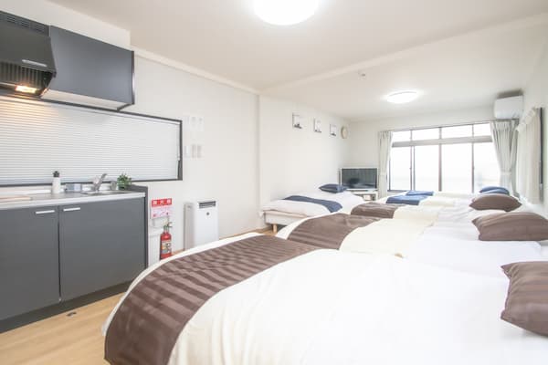 AMP FLAT Kego(福岡県)九州の10人以上で泊まれる宿20選!温泉宿や8人で泊まれるホテル