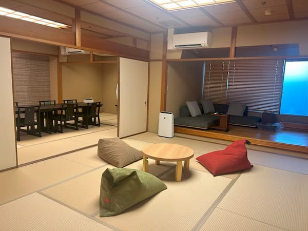 三谷温泉 ホテル明山荘(愛知県)東海の10人以上で泊まれる宿20選!温泉や3家族で泊まれるコテージ