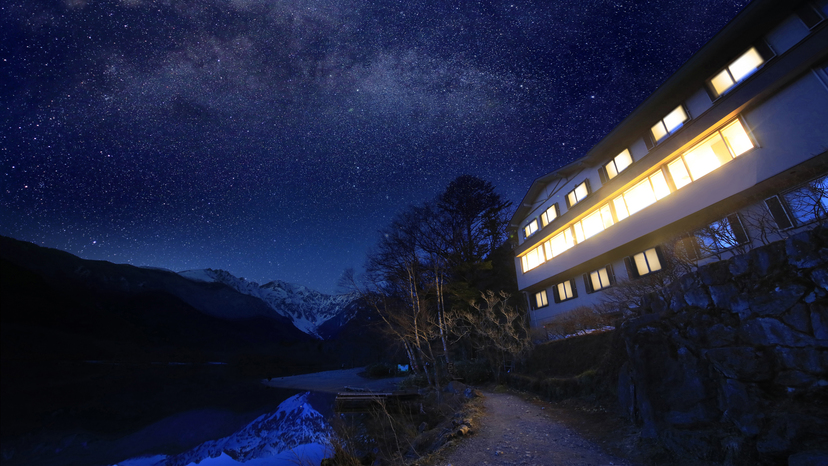 星降るホテル 上高地大正池ホテル(上高地)長野の星が見える宿23選!安いホテルや露天風呂がある温泉宿