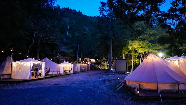リバーサイドグランピング Nuts(滋賀県)関西の満天の星が見える宿19選!安いグランピングやコテージも紹介!