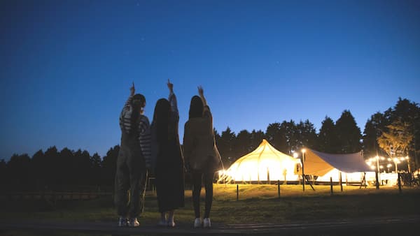 くじゅう花公園 キャンピングリゾート花と星(大分県)九州の星が見える宿25選!コテージ・グランピング・温泉がある宿も紹介