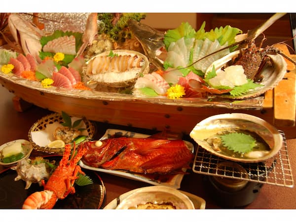 郷土料理の宿マタエム(御宿町)千葉の料理が豪華すぎる民宿13選!伊勢海老や舟盛りが出る温泉宿も