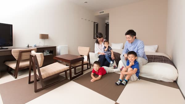 天然温泉プレミアホテル-CABIN-札幌(すすきの)札幌の子連れにおすすめの和室があるホテル15選!キッズスペースも!