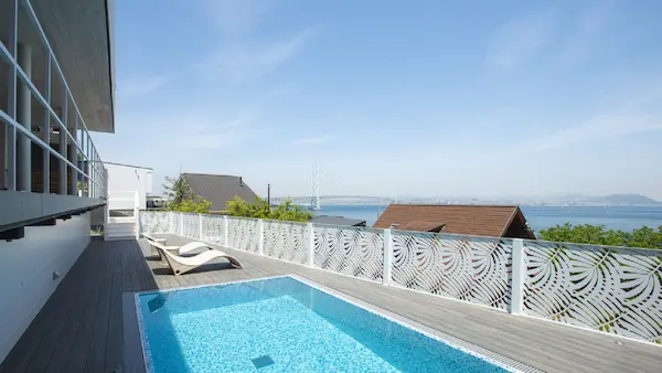 CORAL SUITE VILLA awaji 淡路島(兵庫県)関西のプール付きヴィラ15選!安いコテージやプライベートプール付きホテル