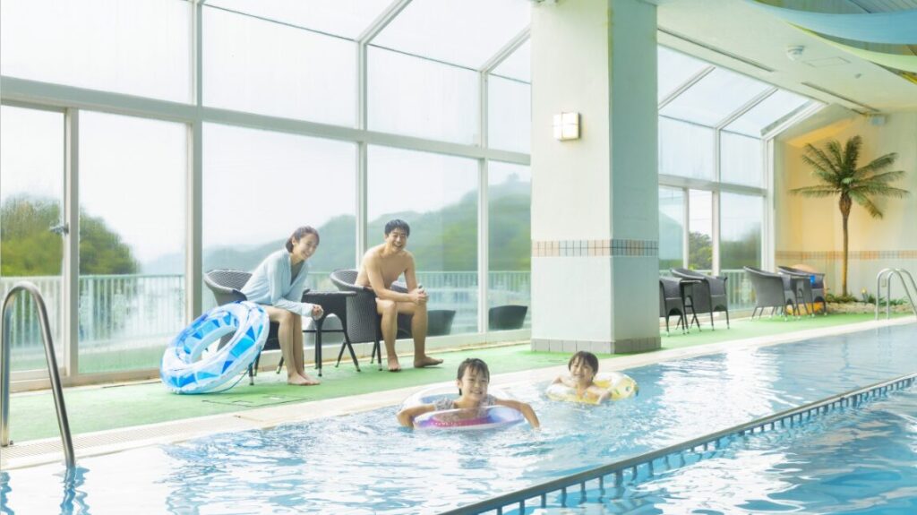 大江戸温泉物語Premium　鳥羽彩朝楽（三重県）東海の屋内プール付きホテルで子連れにおすすめ12選!温水プールや安い宿!